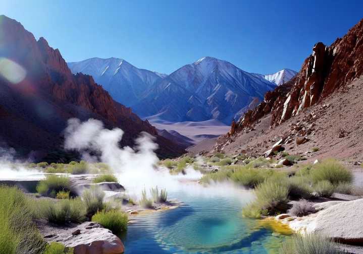 This Secret Hot Springs Offer The Best Views Of Nevada’s Tallest Mountain, Free Of Charge