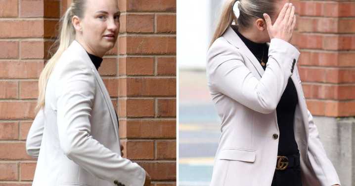 Graduate's life of luxury came crashing down when her mobile phone started pinging