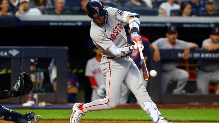 Red Sox triumph over Yankees with Story's five RBIs