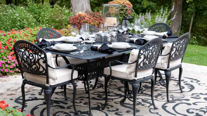 The Best Way To Clean All Your Metal Outdoor Furniture