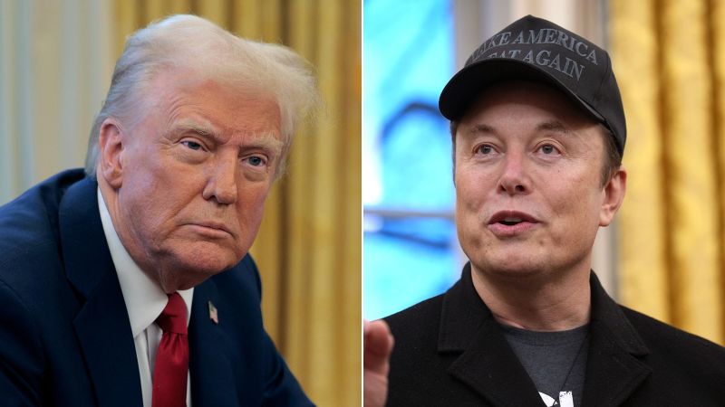 Trump and Musk escalate public feud over agenda bill