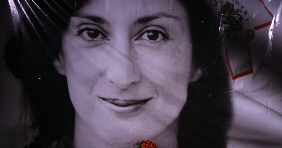 Jury finds 2 men guilty of supplying bomb used to kill Maltese journalist Galizia