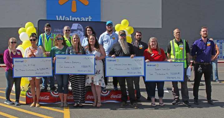Walmart announces community donations