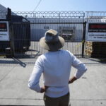 Immigration authorities carry out enforcement activity across Los Angeles amid crowds of protesters