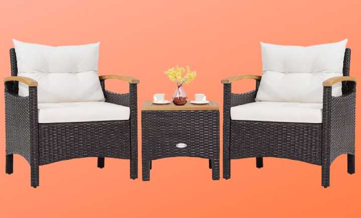 Target's patio furniture sale includes deals on bistro sets