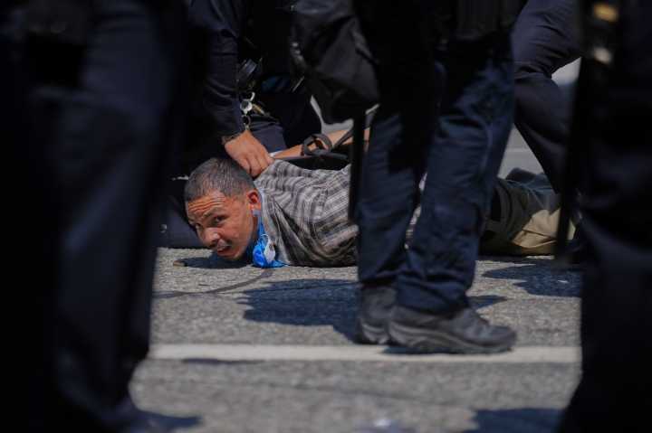 Protests intensify in Los Angeles after Trump deploys hundreds of National Guard troops