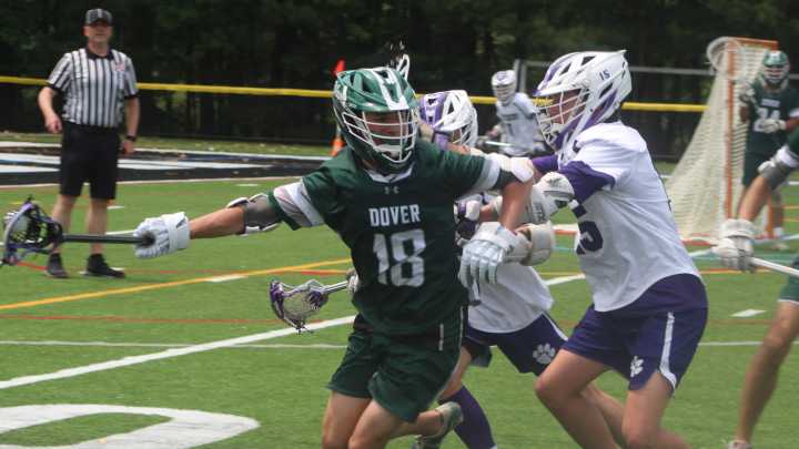 Division I boys lacrosse: Dover duo each net 5 goals in tourney upset