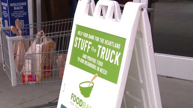 Food Bank for the Heartland hosts Stuff the Truck donation drive