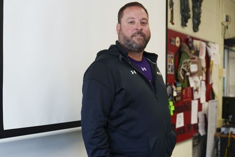 Michigan Teacher of the Year helps alternative students find success