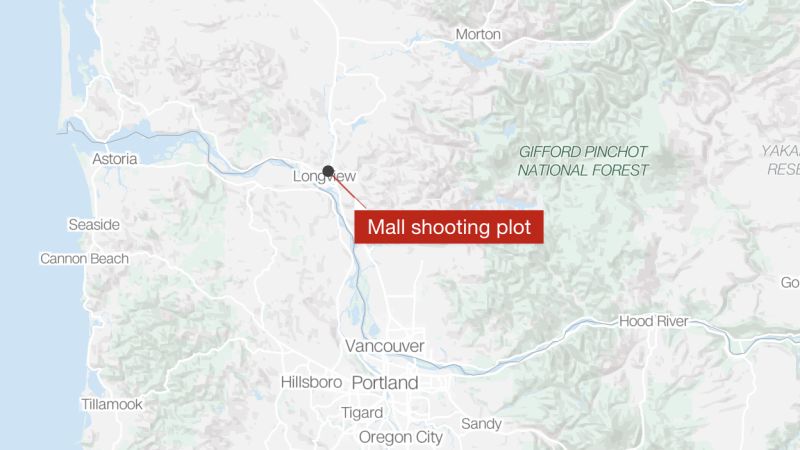 Teen arrested in alleged mass shooting plot at a Washington state mall, officials say