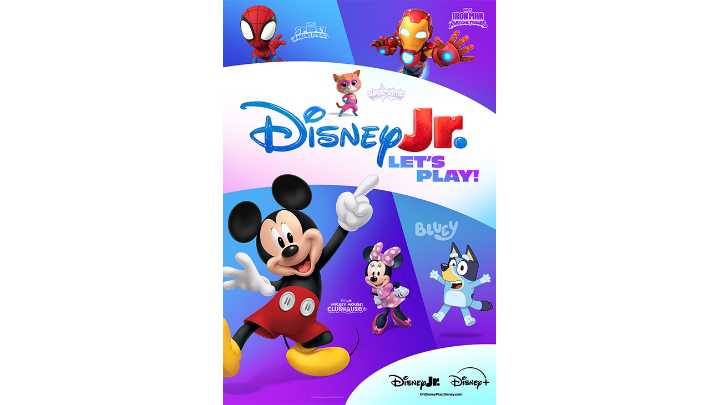 Disney Jr Lets Play Campaign on GMA Includes ESPN and Bluey