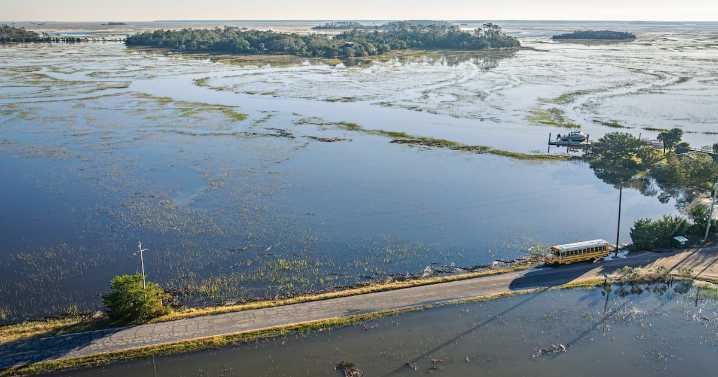 Georgia's Sapelo Island is fighting for survival against rising sea levels