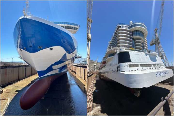 Star Princess Enters Drydock Ahead of Debut