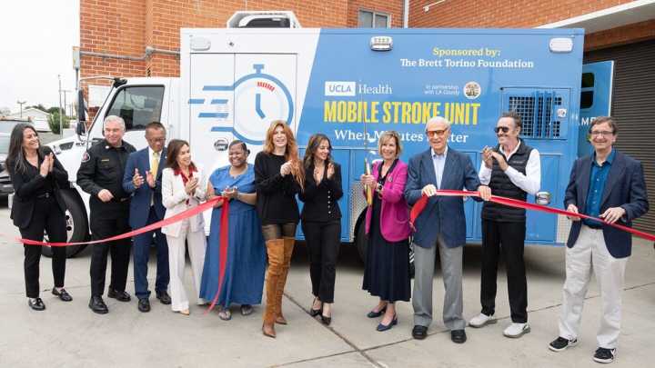 New mobile stroke units unveiled in Los Angeles County
