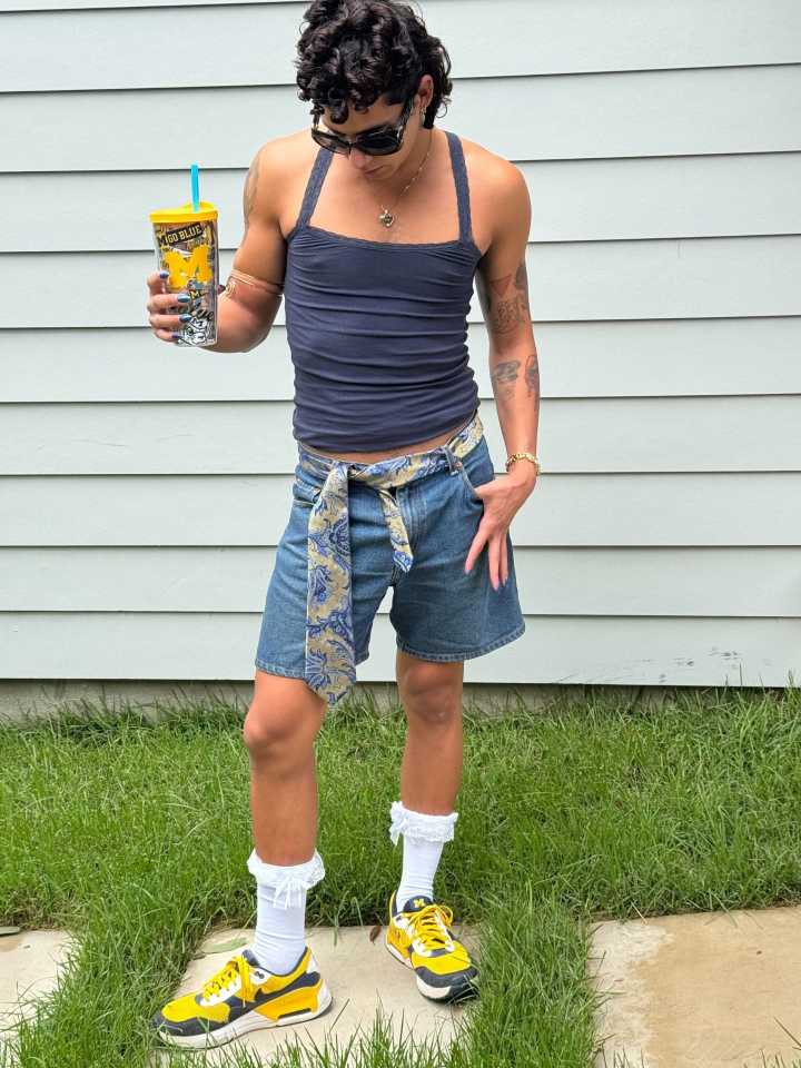 Style guide for a Big House football Saturday