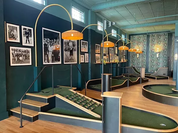 Review: At Birdietown in Lakewood, Mini-Golf, Cocktails, and Food Collide for Fun
