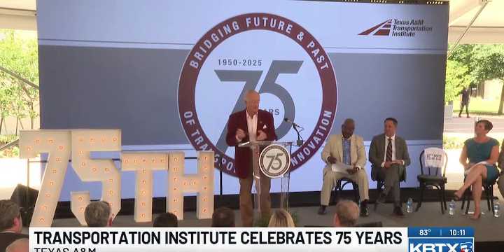 Texas A&M Transportation Institute celebrates 75 years of innovation
