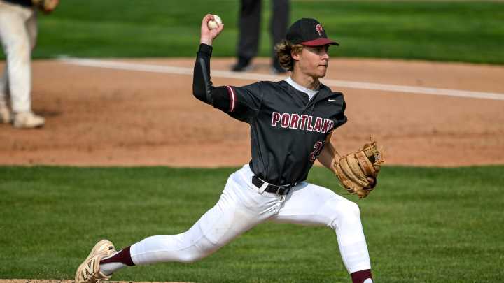Okemos-Portland, Grand Ledge-Williamston baseball: Diamond Classic semifinals photos