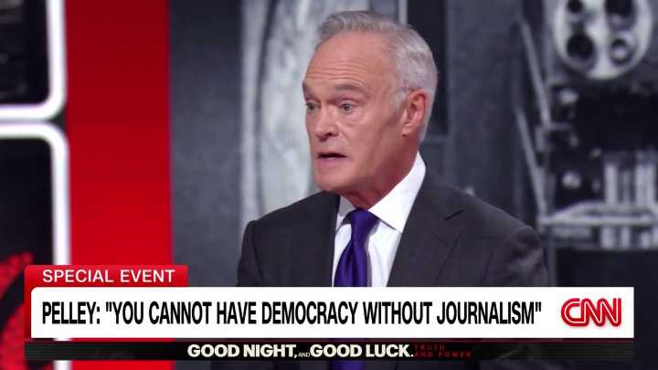Pelley: 'You Cannot Have Democracy Without Journalism'