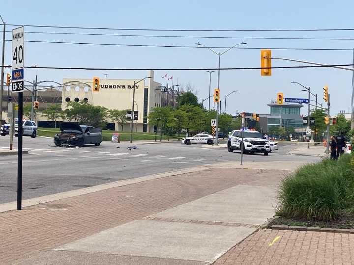 Pedestrian killed in Mississauga after vehicle careens into him after collision