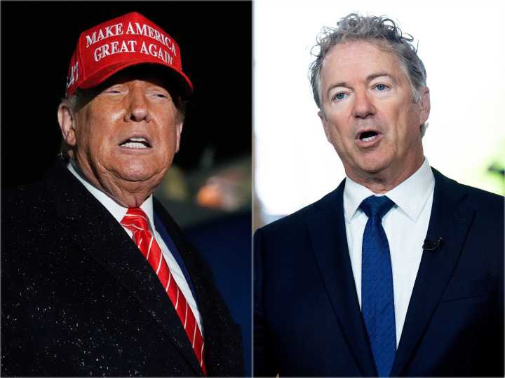 Trump ramps up criticism of Republican senators who could stall his funding bill