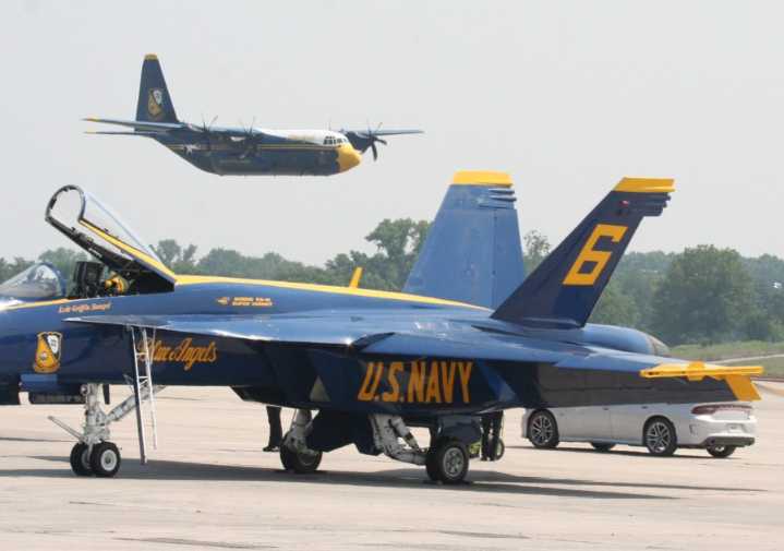 Which roads will be closed for this year's Great Tennessee Air Show?