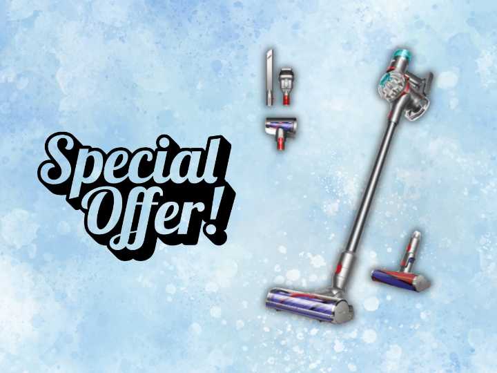 Dyson extended its sale on the V8 Absolute cordless vacuum