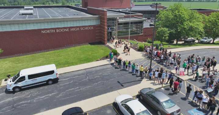 North Boone softball departs for trip back to state