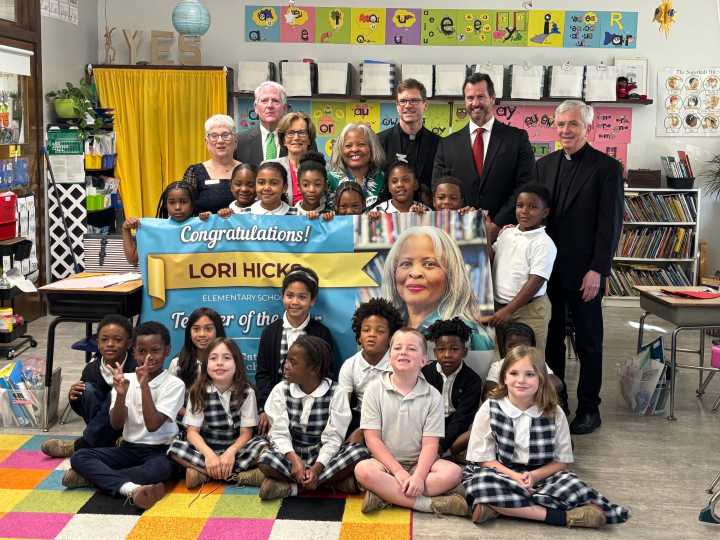 Baltimore Fishbowl | Lori Hicks Recognized as Elementary School Teacher of the Year by Archdiocese of Baltimore -