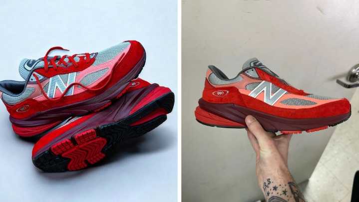 New Balance 990v6 Community Red U990RT6 Release Date