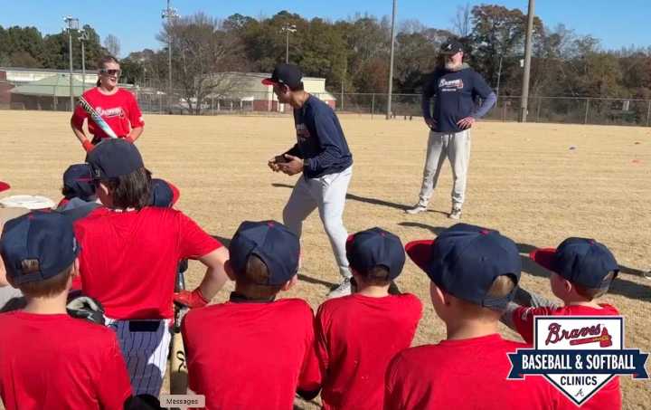 Atlanta Braves to hold kids' baseball clinics at Liberty Park fields