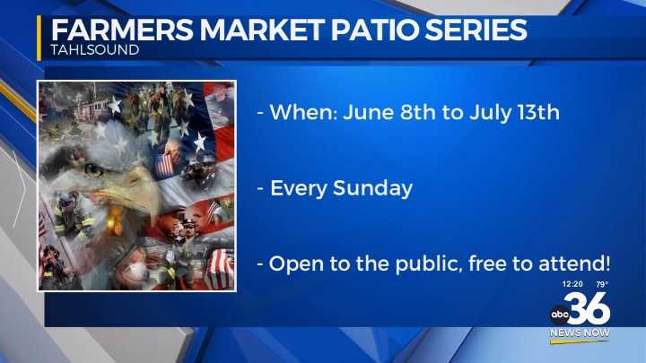 Tahlsound Farmer’s Market Patio Series