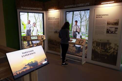 Naper Settlement introduces new interactive AI ‘Thresher Experience’ exhibit