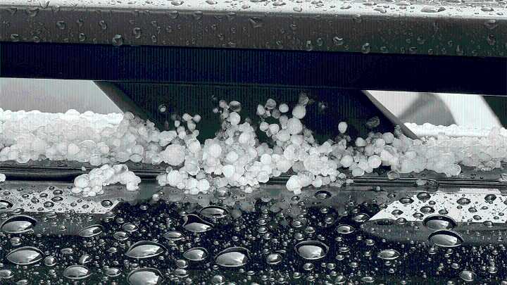 ¡Cae granizo en Las Vegas por segunda vez en una semana!