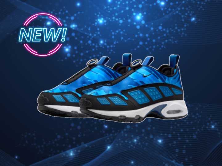 How to get the new Nike Air Max SNDR Black and Photo Blue shoes for $190