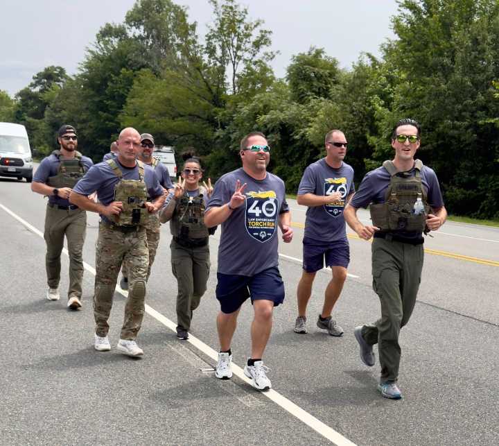 Photo Gallery: Local Law Enforcement Agencies Participate in Special Olympics Torch Run
