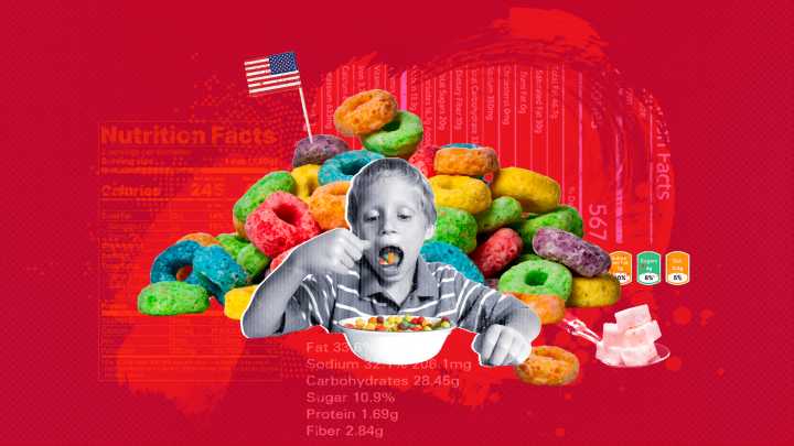 Breakfast cereals today are unhealthier than in 2010