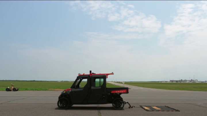 Atlantic City airport using autonomous vehicles