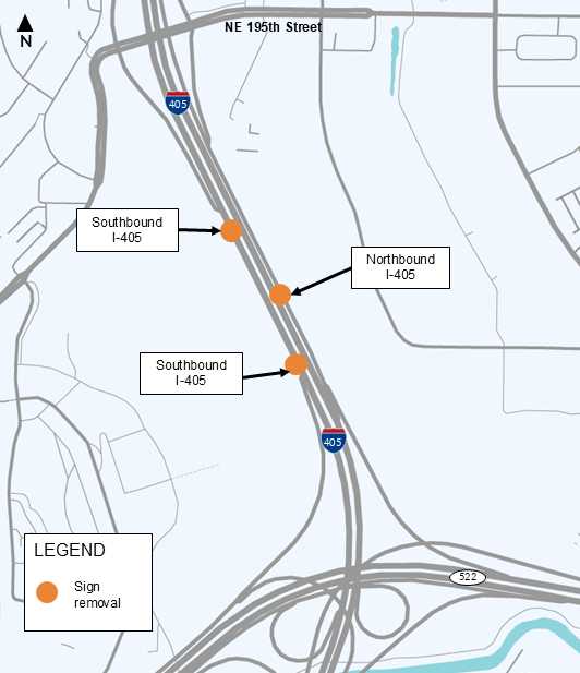 Expect nighttime work closures on I-405 in Bothell June 9