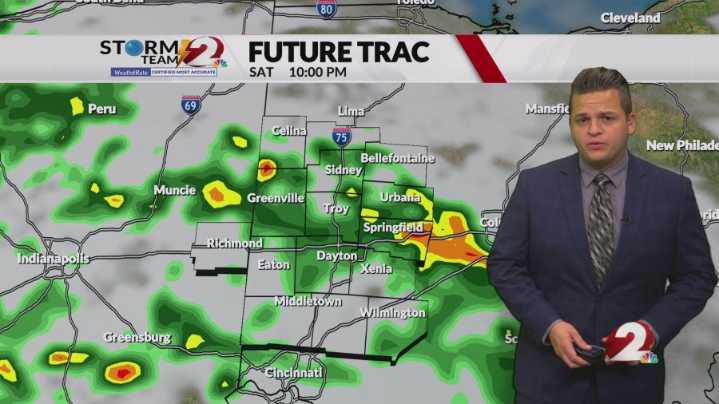 Cooler weather ahead, when will the rain move out?