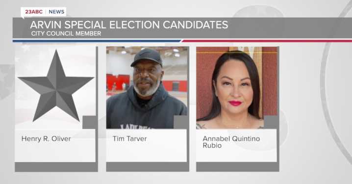 Arvin special election candidates announced for August vote
