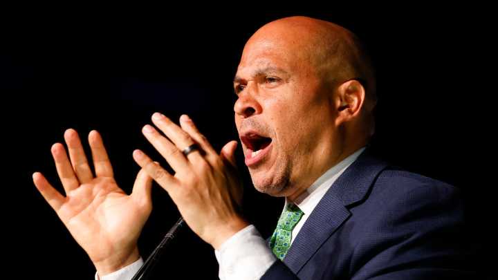 Cory Booker says he won’t accept campaign donations from Musk