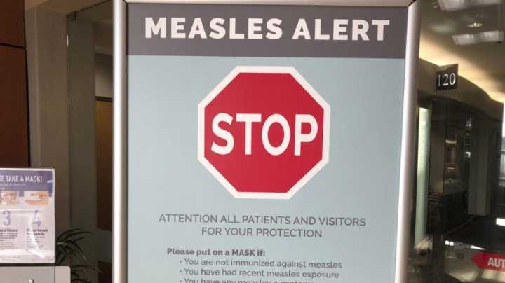 Measles cases see biggest rise in over a month