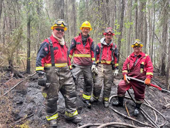 Standing together: Rivers and Rapid City Firefighters join forces in Lynn Lake wildfire battle
