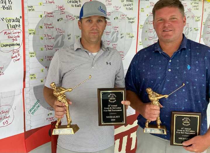 Local golf: Swaringen, Lentz win McCanless 4