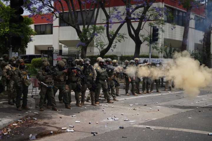 'Never use violence' : Camp Pendleton Marines could be deployed to LA protests as governor continues to push back
