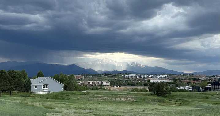 Flash flood warnings issued for Colorado Springs area