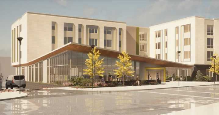 Cleveland's new library branch will share its home with senior residents