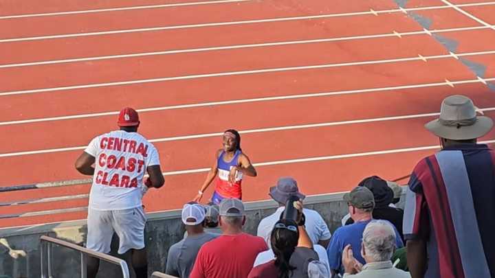 High school track star gets disqualified for 'unsportsmanlike' celebration at state championships in shock decision