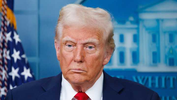 Trump Debuts Fresh Breakup Bleach Job That's So Bright It Hurts Our Eyes